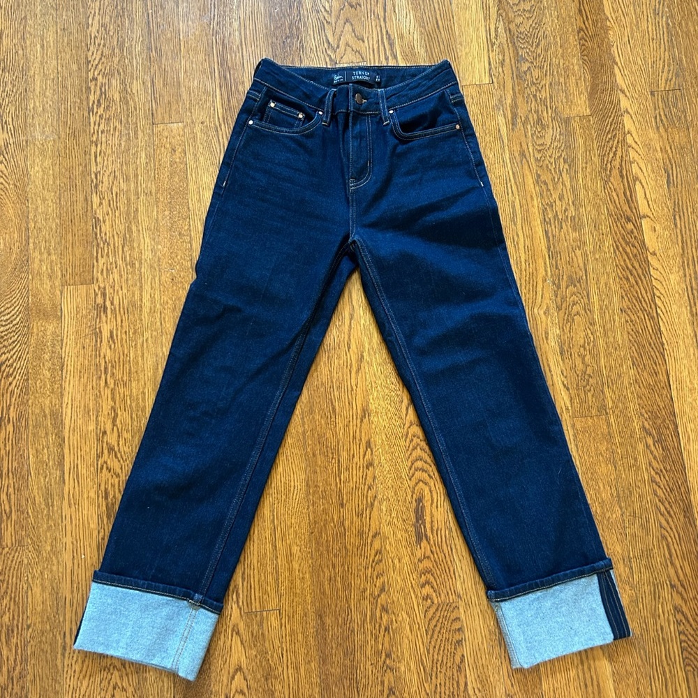 Boden straight jeans, size 6 (fits like 4), new without tags